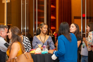Administrative Professionals Networking at conference.