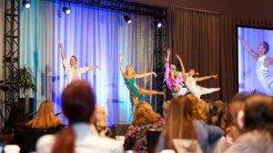 Opening dance at The Conference for Administrative Excellence 2022